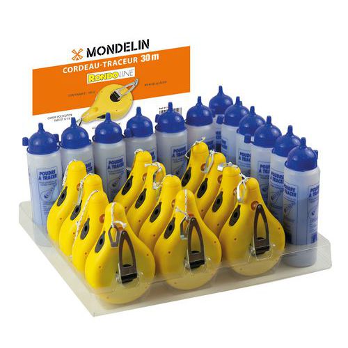 Présentoir 12 Rondoline et 12 poudres - Mondelin