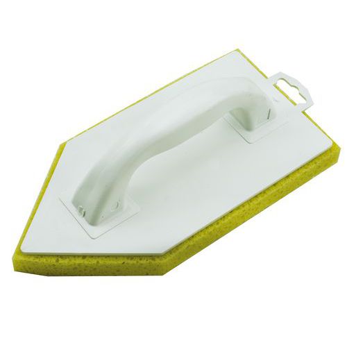 Taloche monobloc mousse pointue PU jaune - Mondelin Taloche monobloc mousse pointue PU jaune - Mondelin