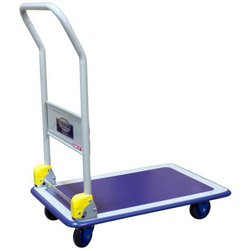 Chariot métal dossier rabattable - Capacité 150 kg Chariot métal dossier rabattable - Capacité 150 kg