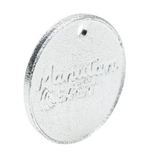 Jeton numéroté de 001 à 300 - Aluminium 30 mm - 100 pièces - Manutan Expert