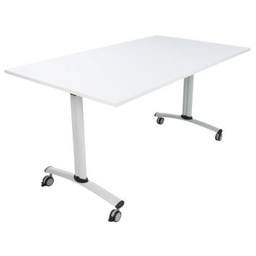 Table plateau stratifié rectangulaire Axe - Manutan Expert