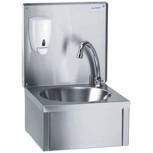 Lave-mains GA avec support - distributeur savon - Tournus equipement