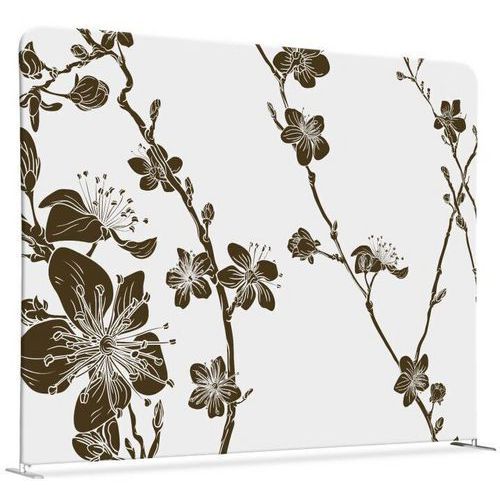 Cloison En Tissu 200-150 Double Fleurs - Showdown Displays