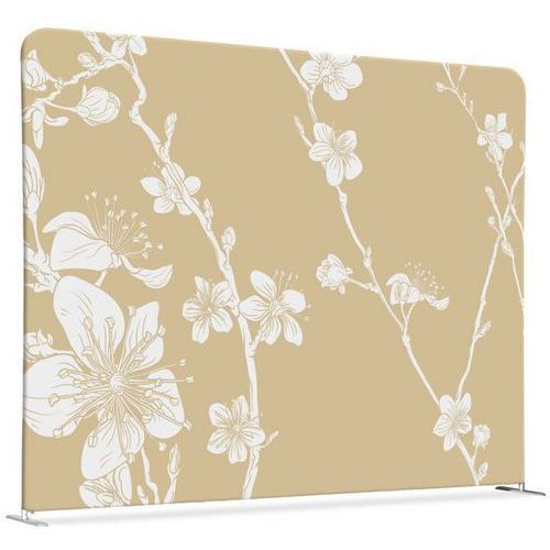 Cloison En Tissu 150-150 Double Fleurs - Showdown Displays
