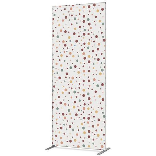 Cloison Deco En Tissu Points Couleur Terre - Showdown Displays
