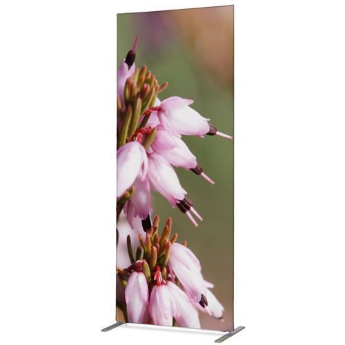 Cloison Deco En Tissu Fleur De Bruyere Rose - Showdown Displays