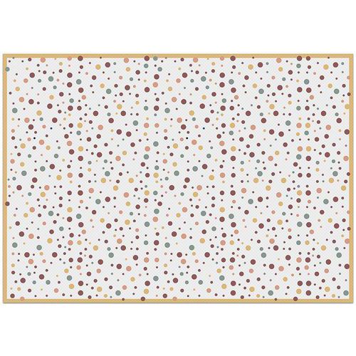 Set de table points couleur terre - Showdown Displays Set de table points couleur terre - Showdown Displays