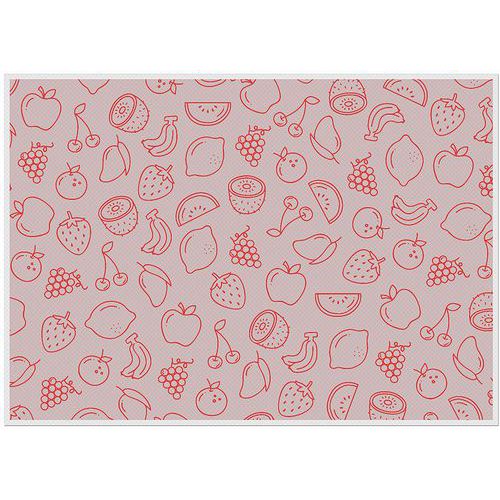 Set de table fruits abstraits - Showdown Displays