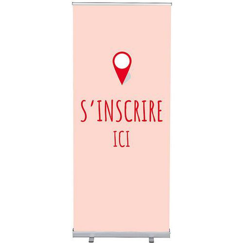 Roll-Banner Budget 85-200 Ensemble Complet Rapport - Showdown Displays