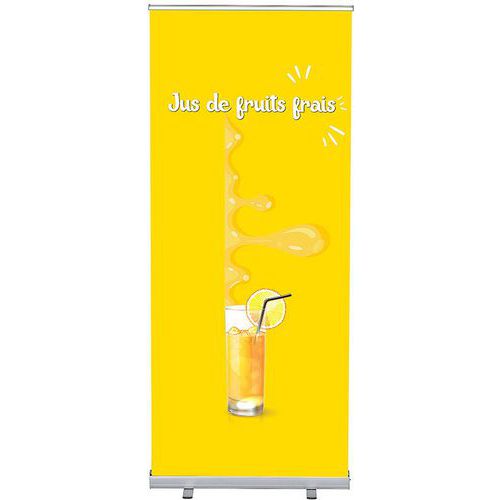 Roll-Banner Budget 85-200 Ensemble Complet Jus Frais - Showdown Displays Roll-Banner Budget 85-200 Ensemble Complet Jus Frais - Showdown Displays