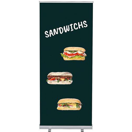Roll-Banner Budget 85-200 Ensemble Complet Sandwich - Showdown Displays Roll-Banner Budget 85-200 Ensemble Complet Sandwich - Showdown Displays