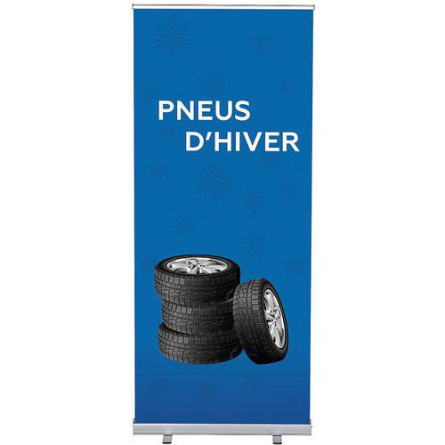 Roll-Banner Budget 85-200 Ensemble Complet Pneus D'hiver - Showdown Displays