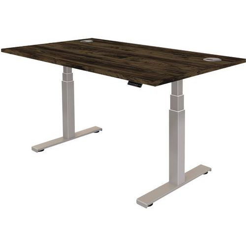 Bureau réglable en hauteur Cambio - Piètement gris - Fellowes