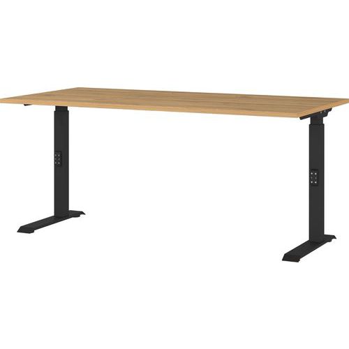 Bureau réglable en hauteur mécanique GW-Agenda - 160cm - Germania