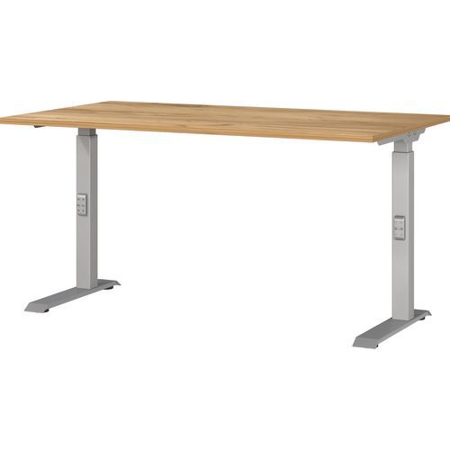 Bureau réglable en hauteur mécanique GW-Downey - 140cm - Germania