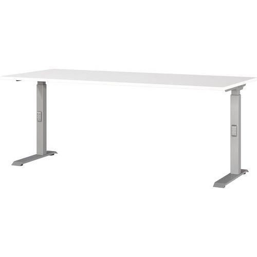 Bureau réglable en hauteur mécanique GW-Downey - 180cm - Germania