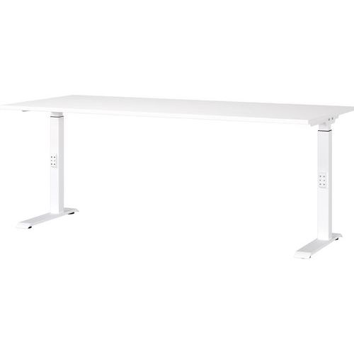 Bureau réglable en hauteur mécanique GW-Mailand - 180cm - Germania