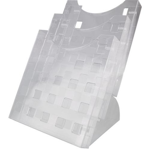 Porte-brochures de table The Step Grid - Helit Porte-brochures de table The Step Grid - Helit