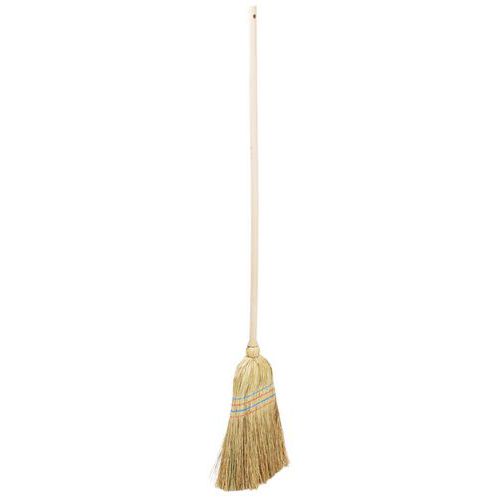 Balai paille de Sorgho 4 fils - Manutan Expert