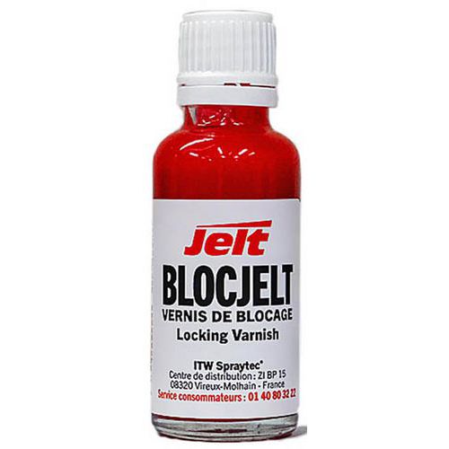 Vernis de blocage pour visserie 30 mL - Jelt Vernis de blocage pour visserie 30 mL - Jelt