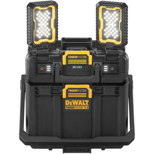 Boîte à outils avec lampe de chantier - Dewalt Boîte à outils avec lampe de chantier - Dewalt