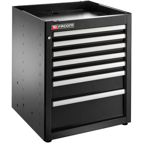 Meuble bas simple 7 tiroirs - Facom