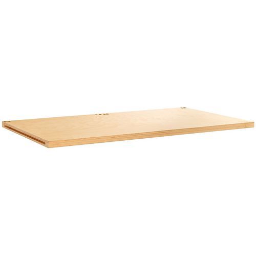 Plateau bois 1455x750 mm résistance charge statique 1000 kg - Facom