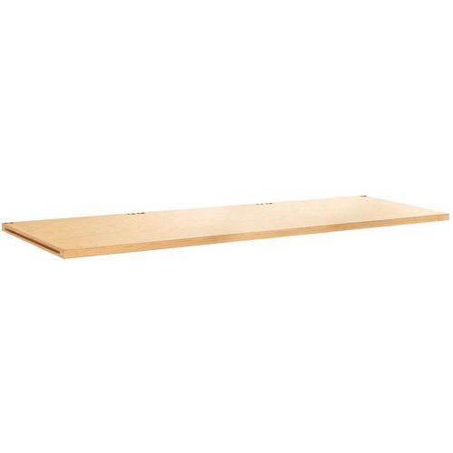 Plateau bois 2182x750 mm résistance charge statique 1000 kg - Facom