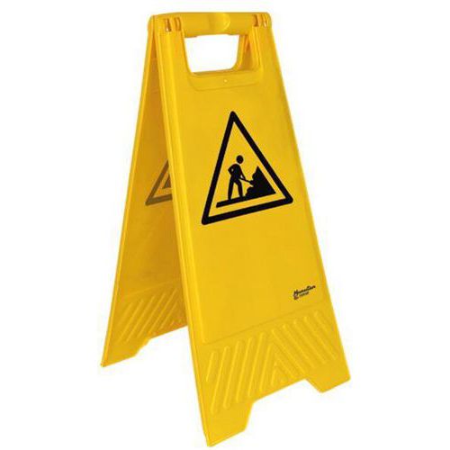Chevalet de signalisation Travaux - Manutan Expert Chevalet de signalisation Travaux - Manutan Expert
