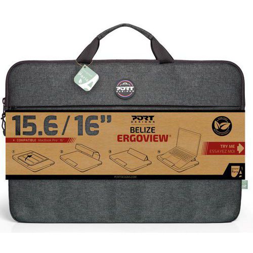 Sacoche Belize Ergoview pour ordinateur 15/16''B - Port Design