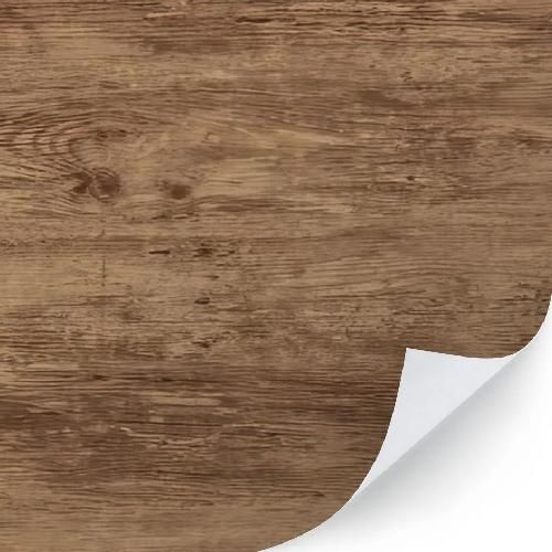 Adhésif décoratif effet bois brut patiné - Luminis