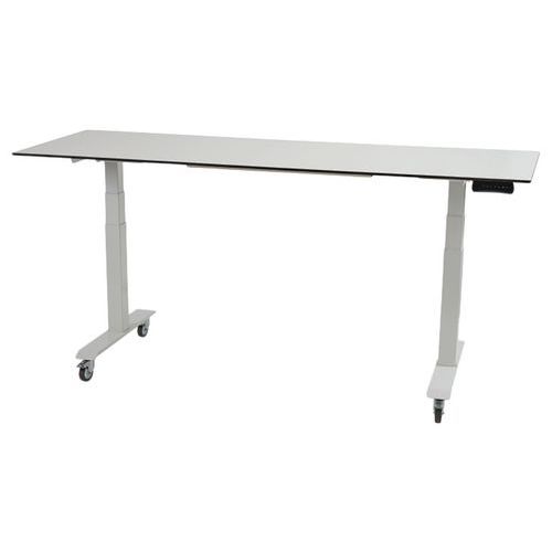 Table de pliage à hauteur variable électrique 2000x700 plateau HPL