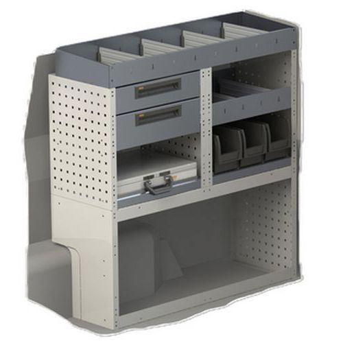 Meuble VU aluminium fourgonnettes - HABRIAL Manutention