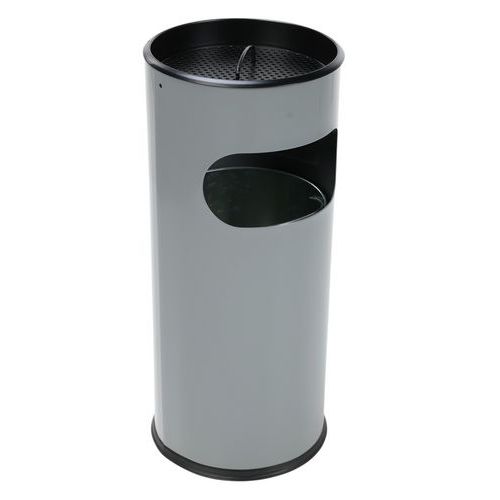 Poubelle-cendrier avec ouverture - 30 L ou 50 L - Manutan Expert