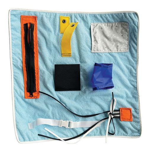 Tapis d'exercices de motricité fine-Identités