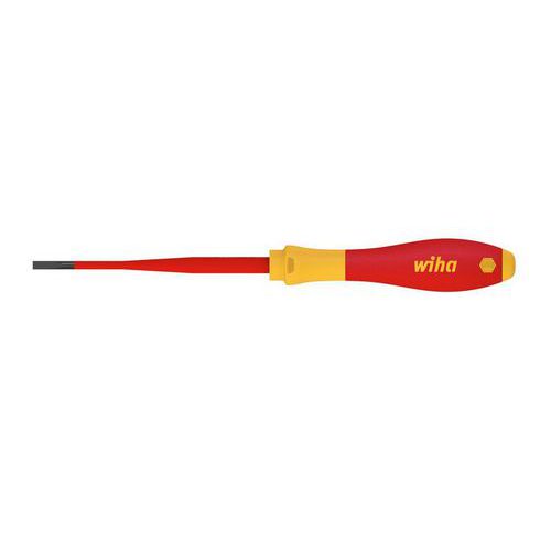 Tournevis fente SoftFinish® electric slimFix. 6,5 - Wiha