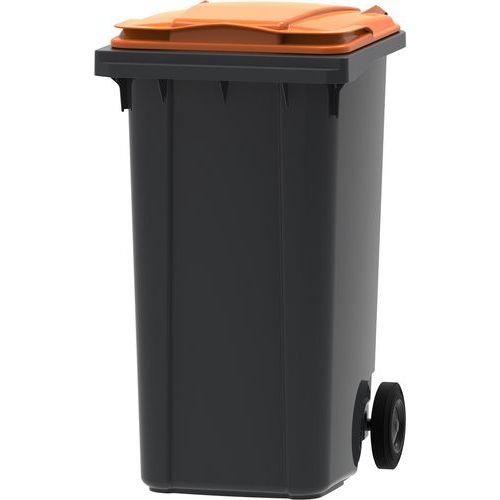 Conteneur mobile avec couvercle coloré - 240L - Vepabins