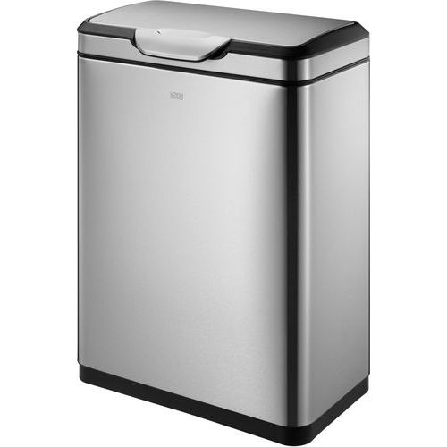 Poubelle en acier à bouton tactile Touch Pro - 45L - EKO