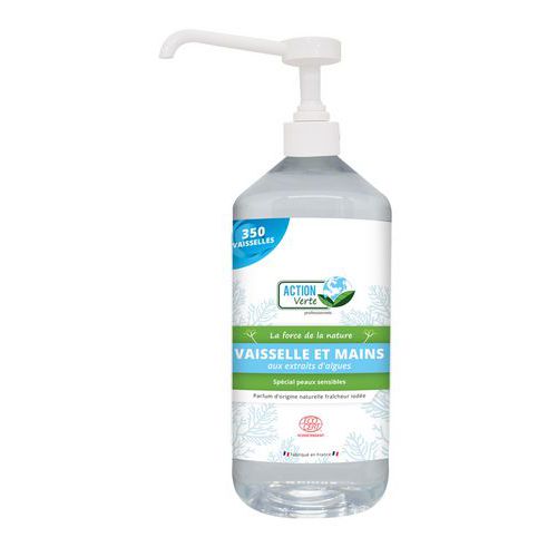 Liquide vaisselle et mains algues Ecocert - Action Verte