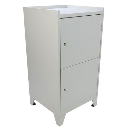 Armoire à outils sur pieds - 2 portes - Manutan Expert Armoire à outils sur pieds - 2 portes - Manutan Expert