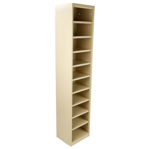 Colonne de rangement ouverte - 10 compartiments - Manutan Expert Colonne de rangement ouverte - 10 compartiments - Manutan Expert