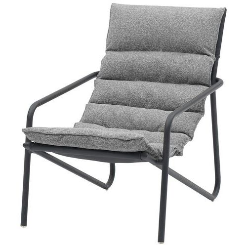 Fauteuil Coast TPEP coussins structure alu - Pro Loisirs