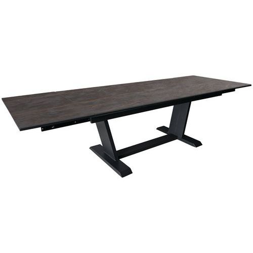 Table Amber 180/230/280 x 100 cm dekton/alu - Pro Loisirs
