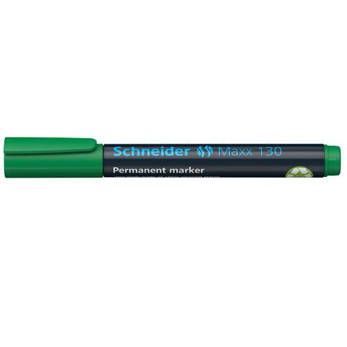 Marqueur - Maxx 130 - permanent - vert - 10 pcs - Schneider Marqueur - Maxx 130 - permanent - vert - 10 pcs - Schneider