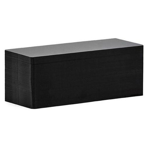 Cartes à imprimer PVC - Noir - Lot de 100 - Sogedex