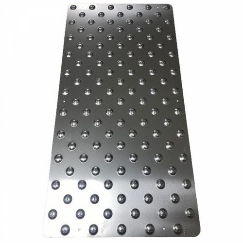 Bande éveil de vigilance métal à visser - Inox - Wattelez Bande éveil de vigilance métal à visser - Inox - Wattelez