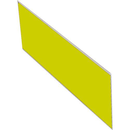 Plaque contremarche métal - 1,5 m - Wattelez