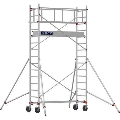 Échafaudage Altitude AL205 - Base standard - Garde-corps monoblocs - Duarib