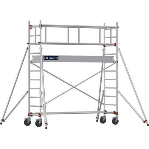 Échafaudage Altitude AL255 - Base standard - Garde-corps monoblocs - Duarib