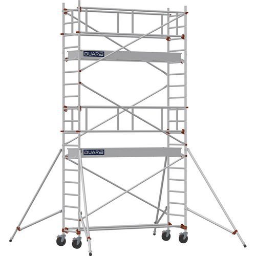Échafaudage Altitude AL255 - Base standard - Garde-corps monoblocs - Duarib